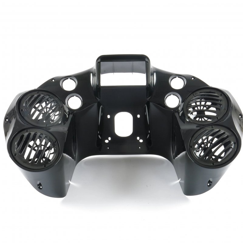 Vivid Black China Factory for  Touring Road Glide 1994-2013 Inner Fairing